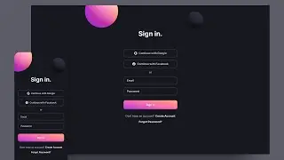 Build a Fully Responsive Modern Login UI with Flutter