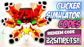 (2022) **NEW**⚡ Roblox Clicker Simulator Codes ⚡ ALL *3X* CODES!