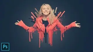 Paint Dripping Effect | Photoshop Tutorial | Photo effects