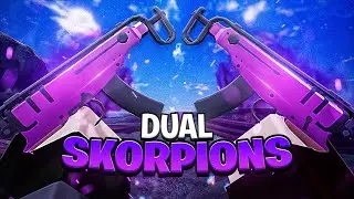 The DUAL SKORPIONS in Gunfight Arena (Roblox)