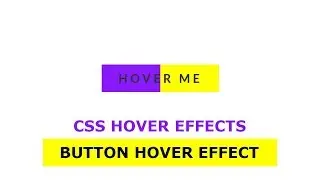 Button With Awesome Hover Effect Using Only HTML & CSS