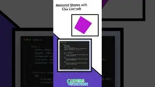 How to Create Animated Shapes with CSS Clip Path #animatedshapes, #cssclippath, #webdesign