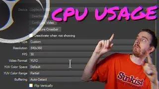 How to reduce CPU usage of Webcam in OBS Studio - OBS Studio Optimization Guide