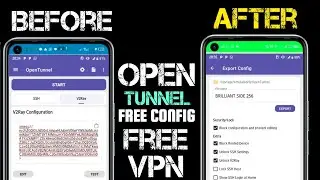 How To Setup Open Tunnel V2RAY Config Files Step by Step by For Fast & Secure Internet