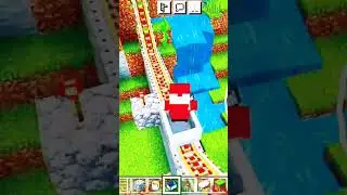 Minecraft Railway Line Stop Time: The Best New Feature! #shorts