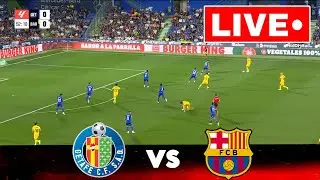 🔴LIVE : Getafe vs Barcelona | LALIGA 2024/25