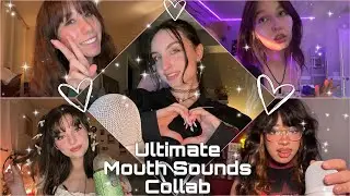 ASMR | THE ULTIMATE FAST & AGGRESSIVE MOUTH SOUNDS COLLAB!!! 🦋 ( UNPREDICTABLE TINGLES )