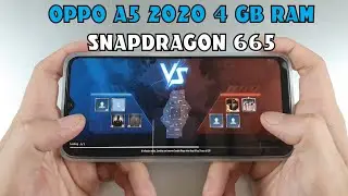 Oppo A5 2020 test game Pubg Mobile