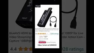 HDMI to USB capture card on sale during Amazon Prime Days July 11 2023