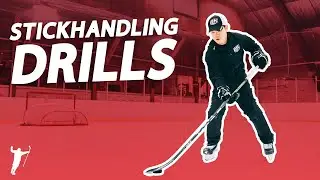 14 ON-ICE STICKHANDLING DRILLS [NEW] 🏒🔥