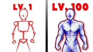 How I Draw anime characters Body easily like a PRO!