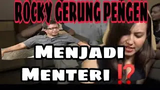 VIRAL ‼️ Rocky Gerung Pengen Jadi Menteri - BENARKAH ⁉️