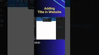 How to add a title in html? #html  #shorts