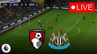 🔴LIVE : Bournemouth vs Newcastle  | Premier League 24/25 | Match Live Now