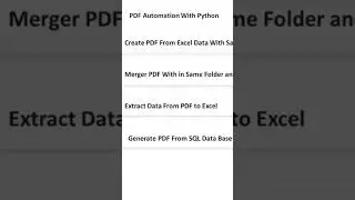 How to extract data from PDF using python, python code to extract data from pdf #pdf #python