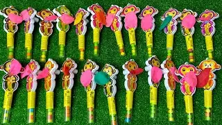 24 LOLLIPOPS MONKEY OPENING LEARN COLORS NO talk