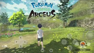 Pokémon Legends: Arceus Gameplay (HD) Yuzu Emulator (NCE) Android