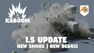 Blender addon Kaboom 1.5 update