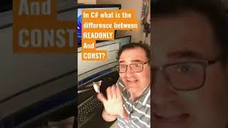 What is the difference between READONLY and CONST in C# ?