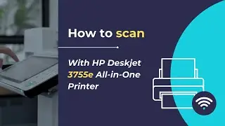 How to scan with HP Deskjet 3755e printer