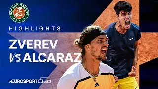 Alexander Zverev vs Carlos Alcaraz | Final | French Open 2024 Extended Highlights 🇫🇷