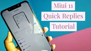 Miui 11 Quick Replies Tutorial | Awesome Feature !!