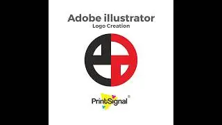 Graphic Design Logo Tutorial for Beginners | Adobe illustrator | #PrintSignal