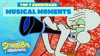 Squidward Tentacles Music Moments 🎤  | SpongeBob