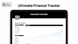 FREE Ultimate Finance Tracker Notion Template