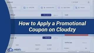 How to Apply a Promotional Coupon on Cloudzy