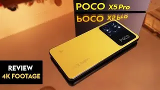 Poco X5 Pro - Cinematic Video Review 4K Footage