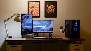 Upgrading My WFH & Gaming Setup (Using IKEA Desk Hack)