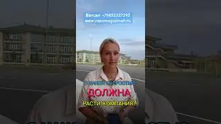 Полное видео уже на моем канале! С какой скоростью должна развиваться компания? #бизнес