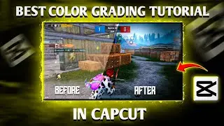 HOW TO GLOW AND COLOR GRAD IN CAPCUT 🔥🥵 | PUBG MOBILE BEST COLOR GRADING TUTORIAL