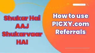 How to Use Picxy.com referrals | Earn money with referrals | Stockphotography | Grow with friends