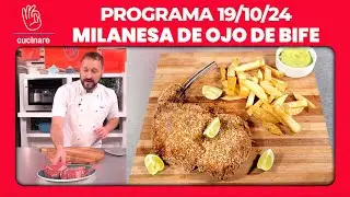MILANESA DE OJO DE BIFE por GABO COLACIOPPO | CUCINARE TV - Programa 19/10/24