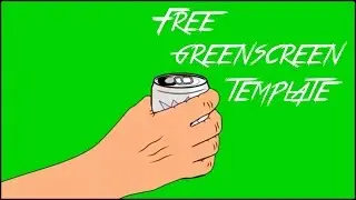 Free Greenscreen Template - Opening a Beer