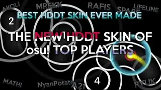 New RAFIS/MREKK HDDT osu! SKIN (Customizable!) | okami