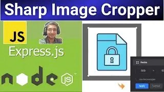 Node.js Express Project to Resize & Crop Images With Live Preview Using Sharp & EJS in Browser