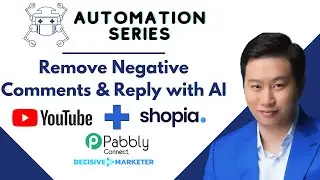 Automatically Moderate and Reply to Youtube Comments with AI - Pabbly Connect + Shopia