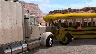 School Bus Crashes 10 | BeamNG.drive