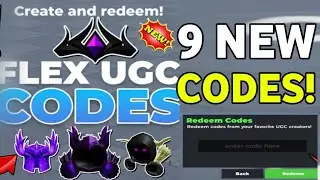 UPDATE⚡FLEX UGC CODES IN AUGUST 2024 | ROBLOX CODES AUGUST 2024