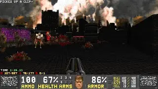 Doom 2 - Super Doom TV (Map 12: Power ﻿Crowd): UV-Max (Map Author: Lorcav)