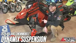 2025 Polaris Snowmobile Dynamix Suspension System Overview Video