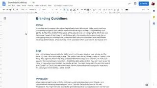 Adding Section breaks in Google Docs