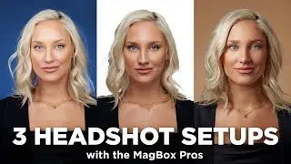 3 Easy Headshot Setups with MagBox Pro Soft Boxes