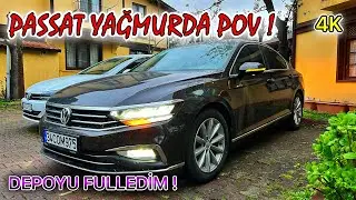 VOLKSWAGEN PASSAT YAĞMURDA OTOBAN POV SÜRÜŞ ! | 2022 YENİ OPEL GRANDLAND | DEPOYU FULLEDİM ? | POV