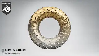 How to create this dragon skin ring design _ Blender Jewellery Design _ 07