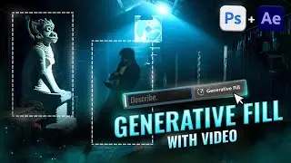 AI generative fill with Video - Photoshop Beta & After effects