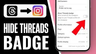 How to Hide Threads Badge on Instagram (EASY Steps!)